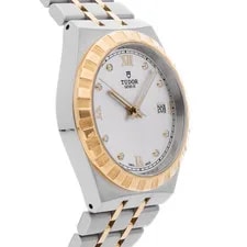 Tudor 1926 Steel Rose Color Auto 39mm Silver Dial Bracelet 91551 3