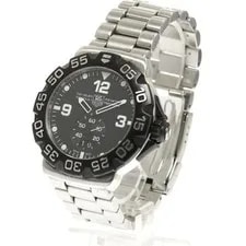 Tag Heuer — TAG Heuer Formula 1 WAH1010 44mm SS Black Dial Quartz Date Small Second #C733 — Watch — resale