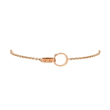 Cartier — Love Interlocking 18K Rose Gold — Jewelry — resale