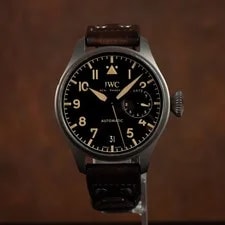 IWC Big Pilot Heritage Limited Titanium 7 Day Black Dial Box & Papers IW501004 2