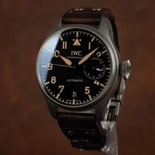 IWC Big Pilot Heritage Limited Titanium 7 Day Black Dial Box & Papers IW501004 3
