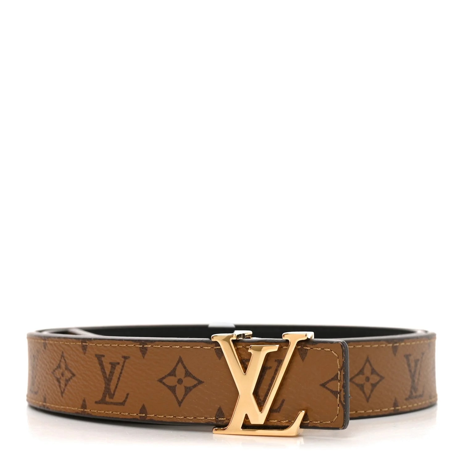 Louis Vuitton — Reverse 35mm Initiales Reversible Belt 90 36 — Accessory — resale
