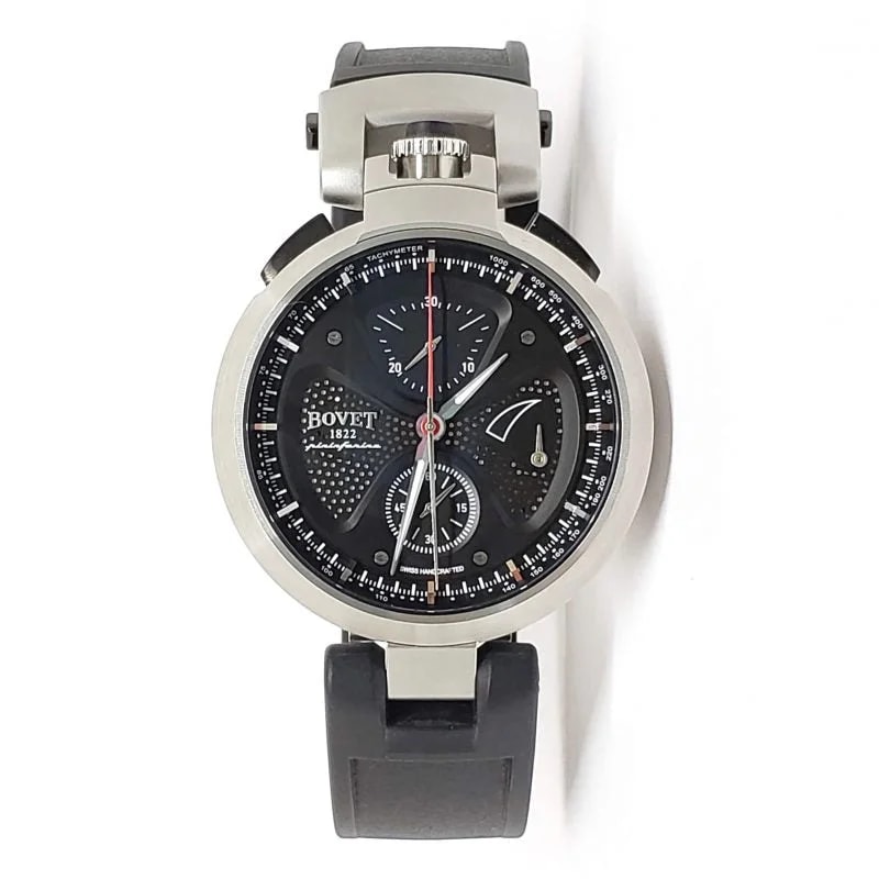 Worldofluxuryus — Bovet Sergio Split-Second Chronograph Stainless Steel — Watch — resale