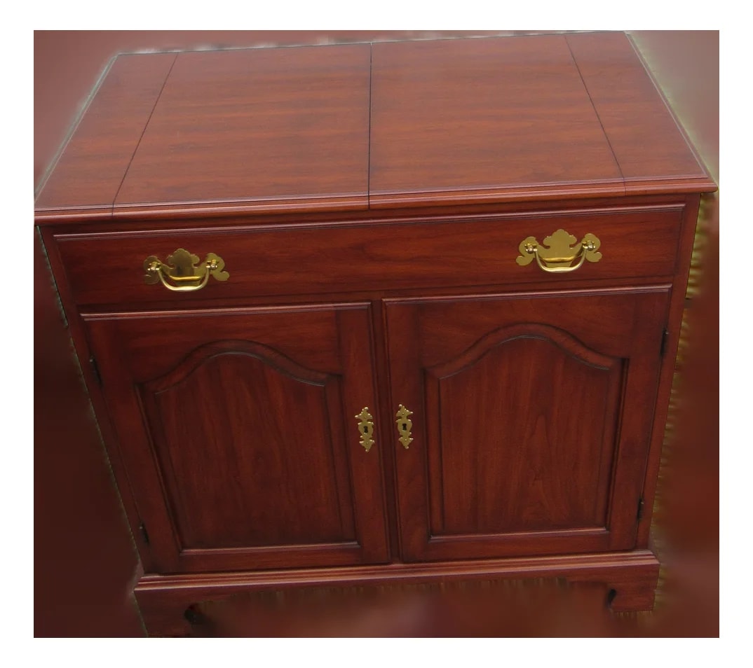 Henkel Harris — 1980s Henkel Harris Server Bar Chest — Furniture — resale