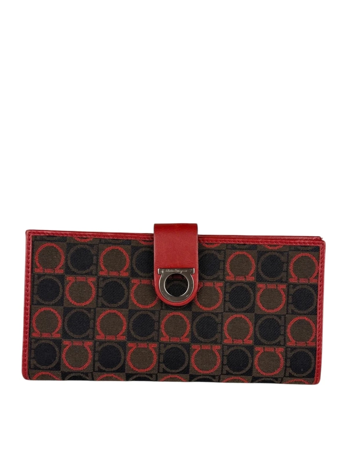 Salvator Ferragamo — Salvator Ferragamo Logo Long Wallet — Handbag — resale