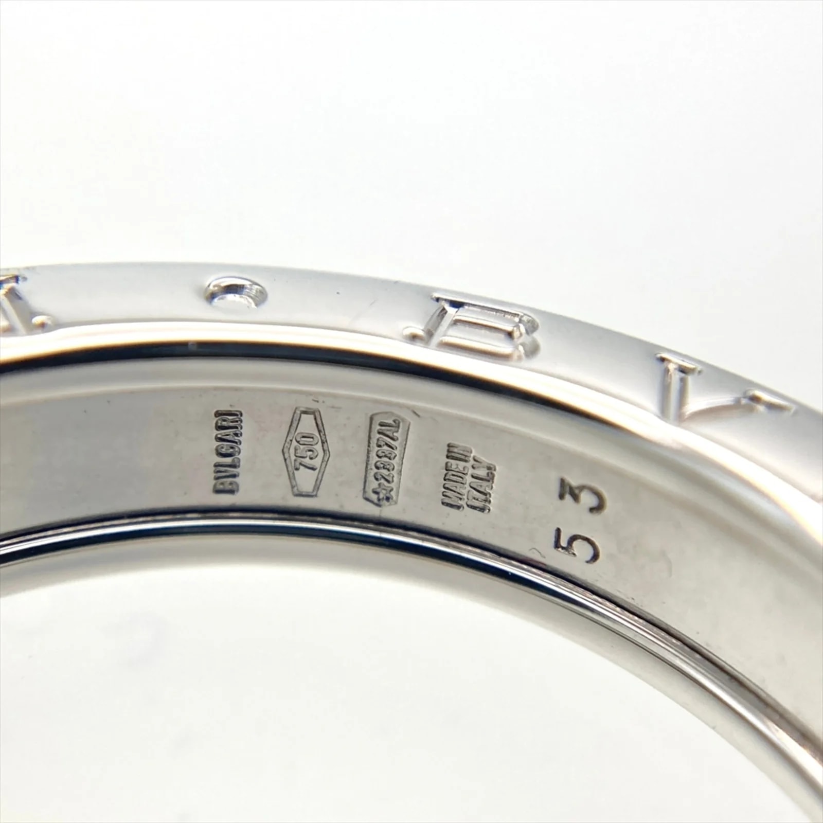 Bvlgari White Gold 18K Gold Band 4