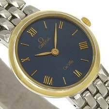 Omega de Ville 7261.83 Stainless Steel 23mm Black Dial Quartz 1993 #NW185 3