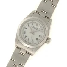 Rolex Oyster Perpetual 67180 Stainless Steel 25mm White Dial Automatic #DW2236 2