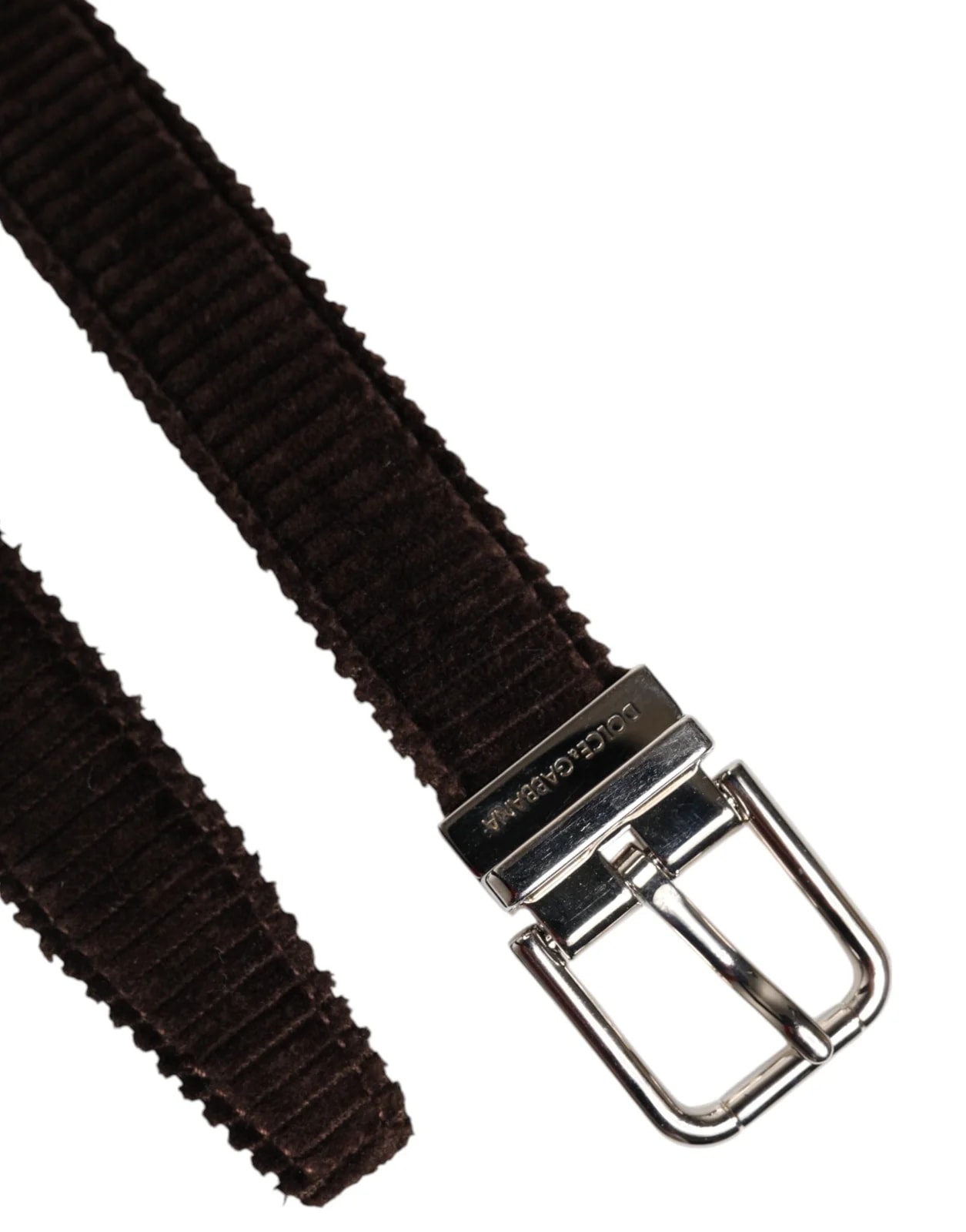 Dolce & Gabbana — Dolce & Gabbana Ridged Buckle Belt — Accessory — resale