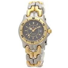 TAG Heuer WG1320 2 Professional SS K18YG From Japan 2