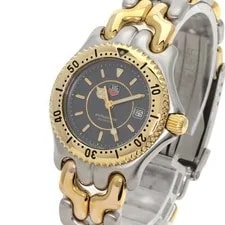 TAG Heuer WG1320 2 Professional SS K18YG From Japan 4