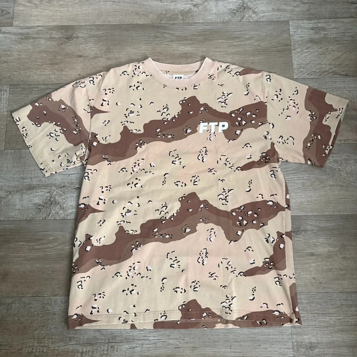 Ftp Desert Camo Logo Tee — streetwear — resale