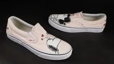 VANS — Vans Peanuts Snoopy Lucy Slip-On UnisexCanvas Shoes - ’S 9 / ’S — Sneaker — resale