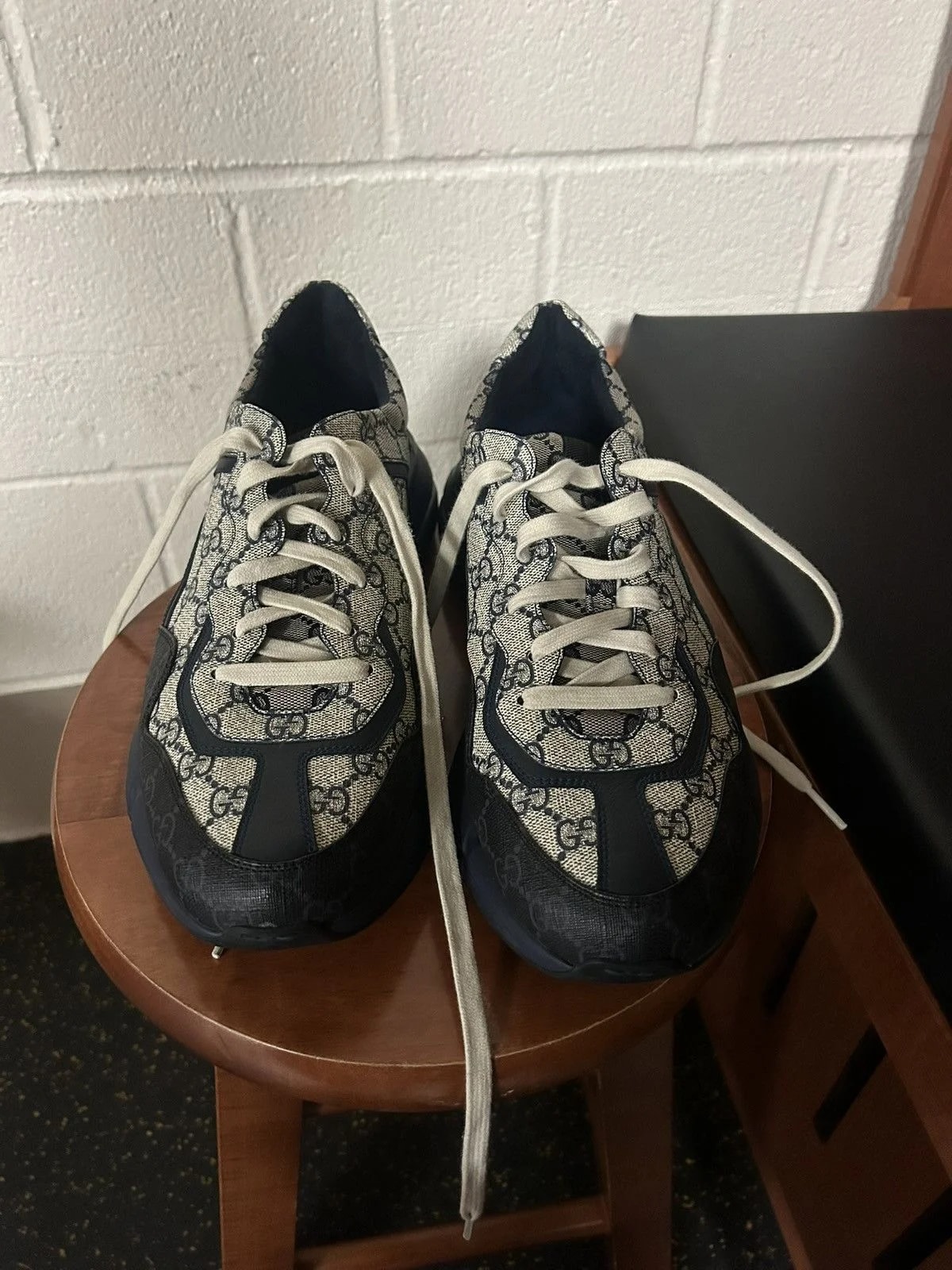 Gucci — Gucci Rython and — Sneaker — resale