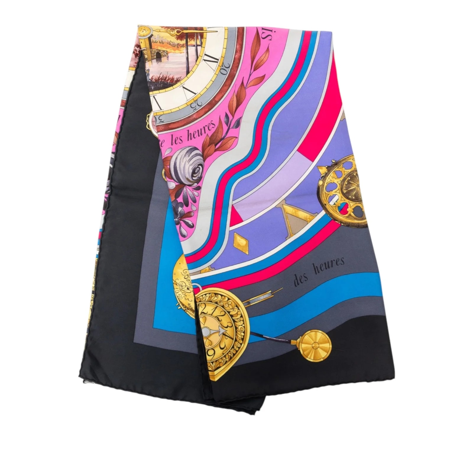 Hermès — La Ronde des Heures Scarf 90 — Accessory — resale