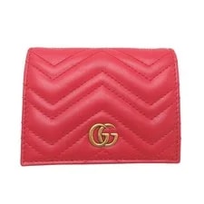 Gucci — Gucci GG Marmont Compact Wallet 466492 From Japan — Handbag — resale