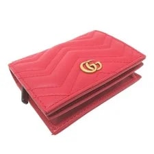 Gucci GG Marmont Compact Wallet 466492 From Japan 3
