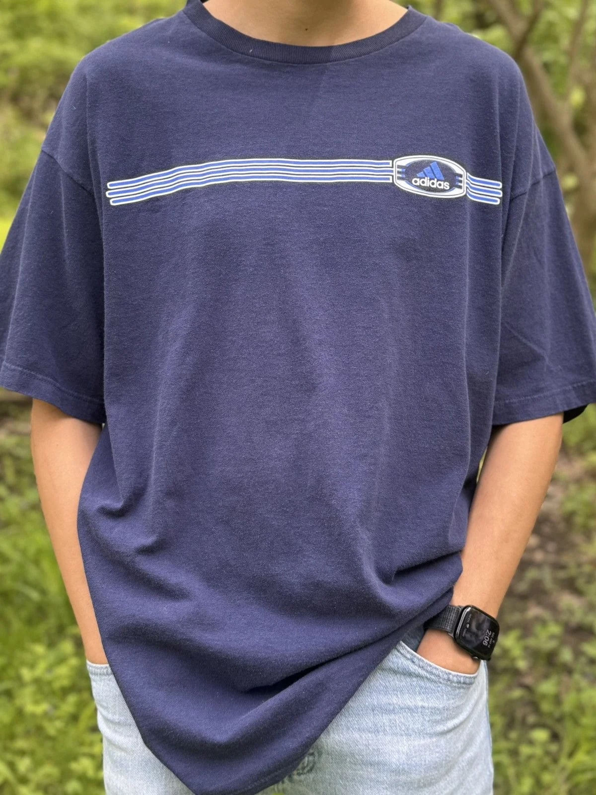 Adidas — Y2K Adidas Sportswear Tee — streetwear — resale