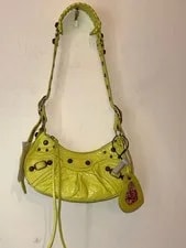 Balenciaga — Balenciaga Neon Heart Mirror City — Handbag — resale