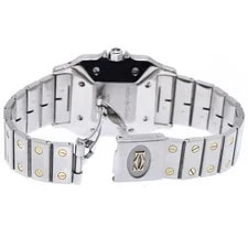 Cartier Santos Galbé LM 29mm SS White #C19058 2
