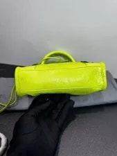 Authentic Balenciaga le City Nano Aged 4