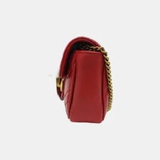 Gucci Authentic GG Marmont 16.5*10.2*5.1cm Cowhide 3
