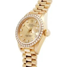 Rolex Datejust 69138G Champagne/diamond 728395 2