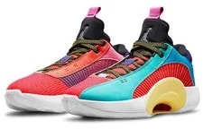[DJ2831-300] -- Jordan Air 35 Low PF 'Reflexology' Cushioning Slip 3