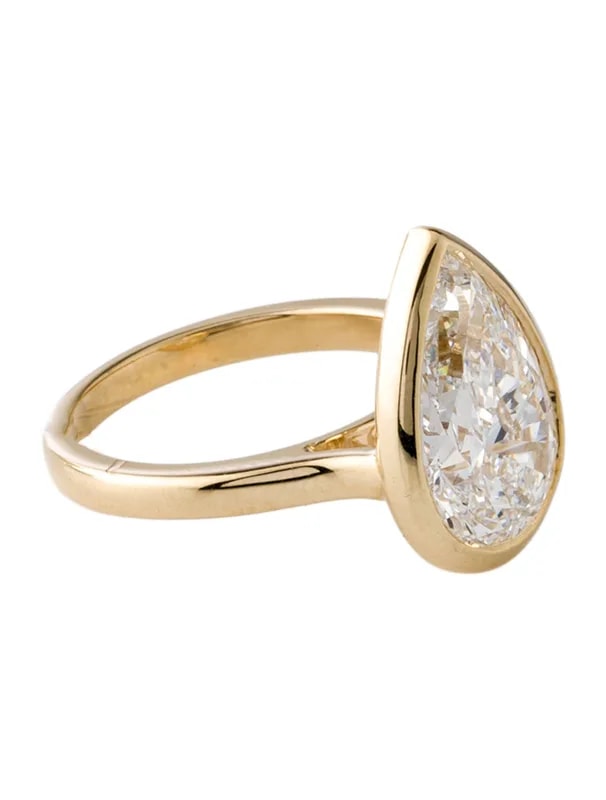 5.05ct Lab-Grown Engagement — Jewelry — resale