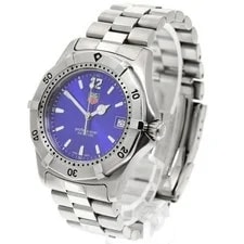 Tag Heuer — TAG Heuer Carrera Professional 200M WK1116-0 38mm SS Blue #C10987 — Watch — resale