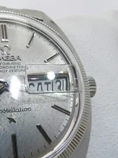Omega Stainless Steel Silver Automatic 4
