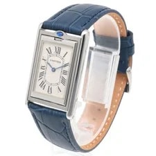 Cartier Tank Vasculant LM Watches W1011358(2390) Stainless Steel 3