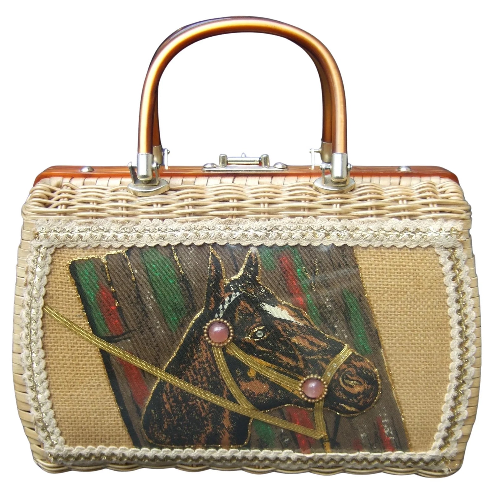 Princess Charming — 1950s Princess Charming By Atlas Horse Themed — Handbag — resale