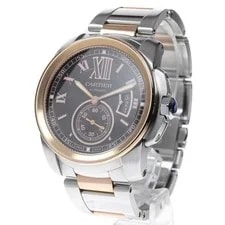 Cartier — Cartier Calibre DE W7100050 42mm SS Brown #C2593 — Watch — resale