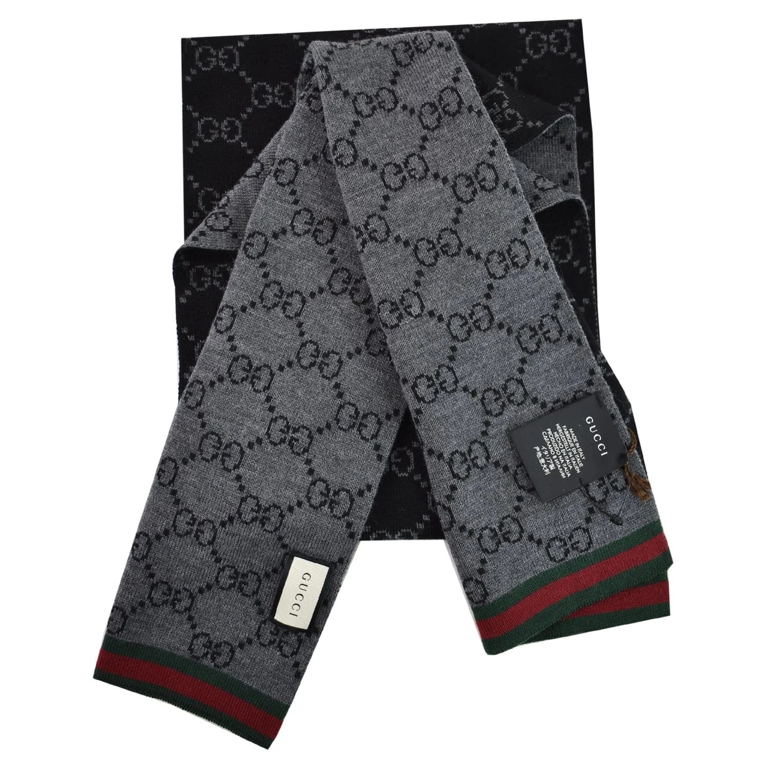 Gucci Web GG Knitted Scarf 4