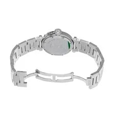 Cartier Pasha C W31074M7 ( 2324) 35mm Stainless Steel White #WW3772 4