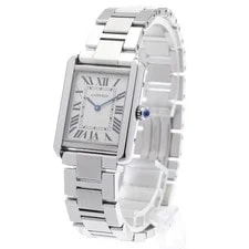 Cartier Tank Solo SM W5200013 Silver Dial Quartz Watch_953438 3