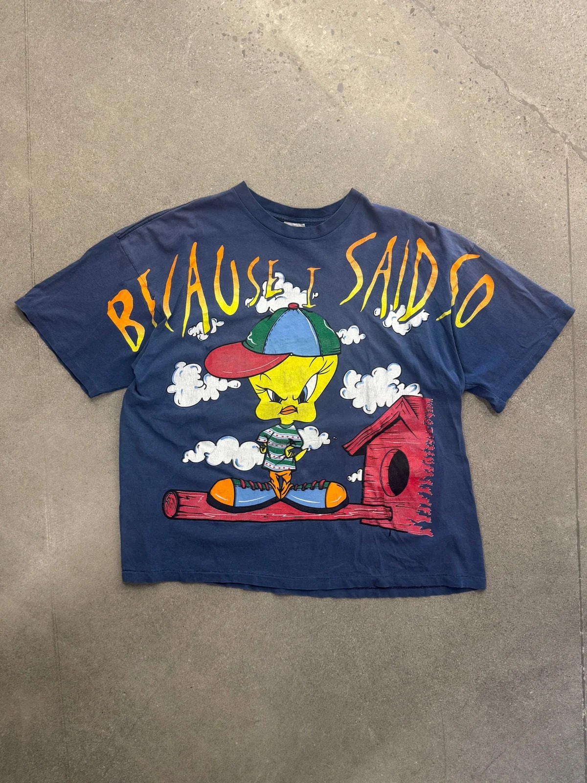 1996 Because I Said So Tweety Bird Looney Tunes T-Shirt — streetwear — resale
