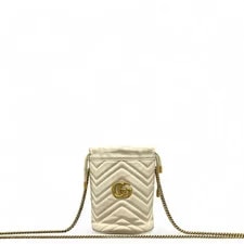 Gucci Matelasse Mini GG Marmont Bucket (qy090126b7r) 2