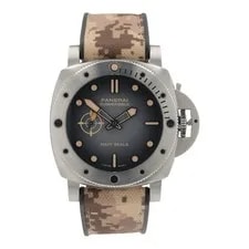 Panerai — Panerai Submersible Navy Seals Steel Black Dial 44mm Automatic ’S PAM01518 — Watch — resale