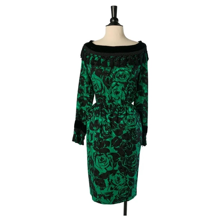 Balenciaga — Cocktail Dress With Details and Passementerie Balenciaga — Clothing — resale