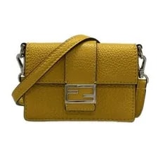 Fendi — Fendi Micro Flat Baguette Mini — Handbag — resale