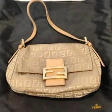 Fendi — Fendi Mini Mamma Baguette Compact — Handbag — resale