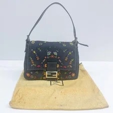 Fendi Mamma Baguette Flower Beaded 4