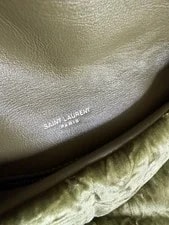 Saint Laurent Lou Puffer Small Quilted , Dust 2