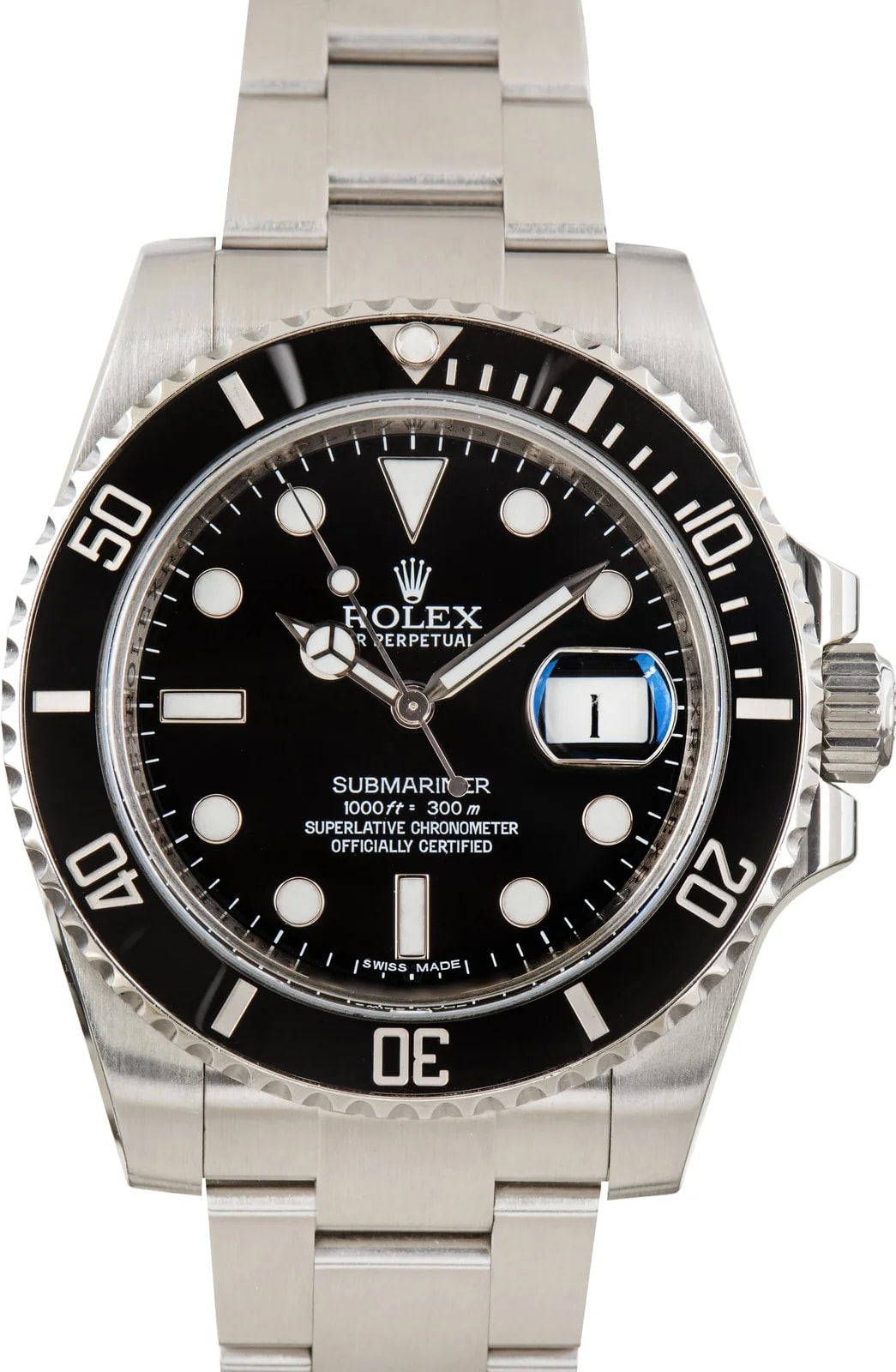 Rolex Submariner Steel Oyster Ref 116610 Black Dial 2