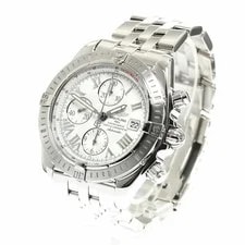 Breitling A13356 Chronomat Evolution Date Automatic S Good Condition 912355 2