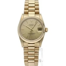 Rolex Datejust Boyz 68278(R) Yellow Gold 30mm Champagne Dial Automatic #LPW1405 2
