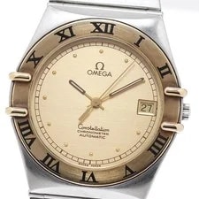 Omega — Omega Constellation CAL.1109 Gold Automatic SS Date — Watch — resale