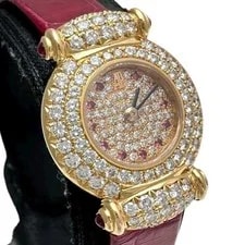 Audemars Piguet Classic Diamond/Ruby Watches K18YG Yellow Gold/leather Quar... 2